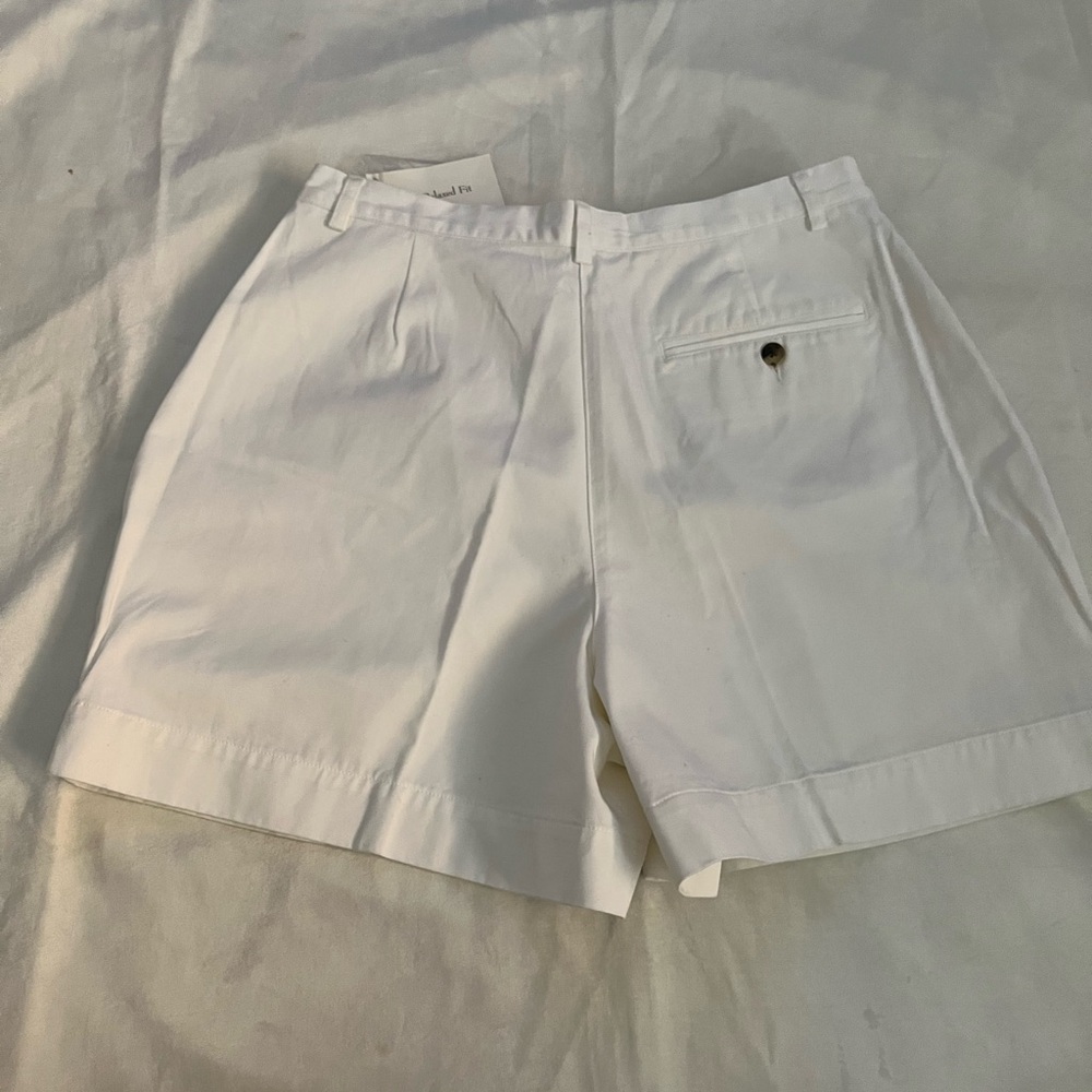 Westbound Petites White Cotton Shorts Size 14P New With Tags - Picture 6 of 9
